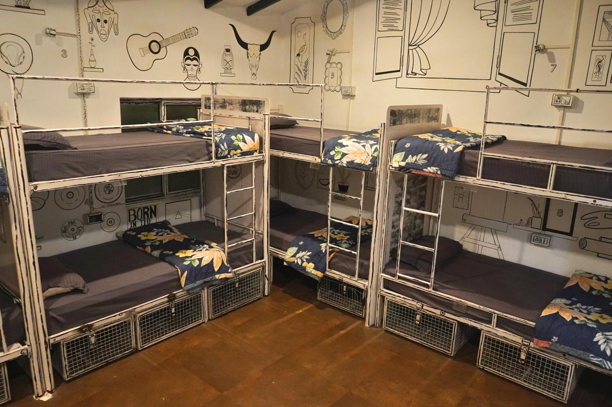 Pappi Chulo Vagator Hostel Eksteriør bilde