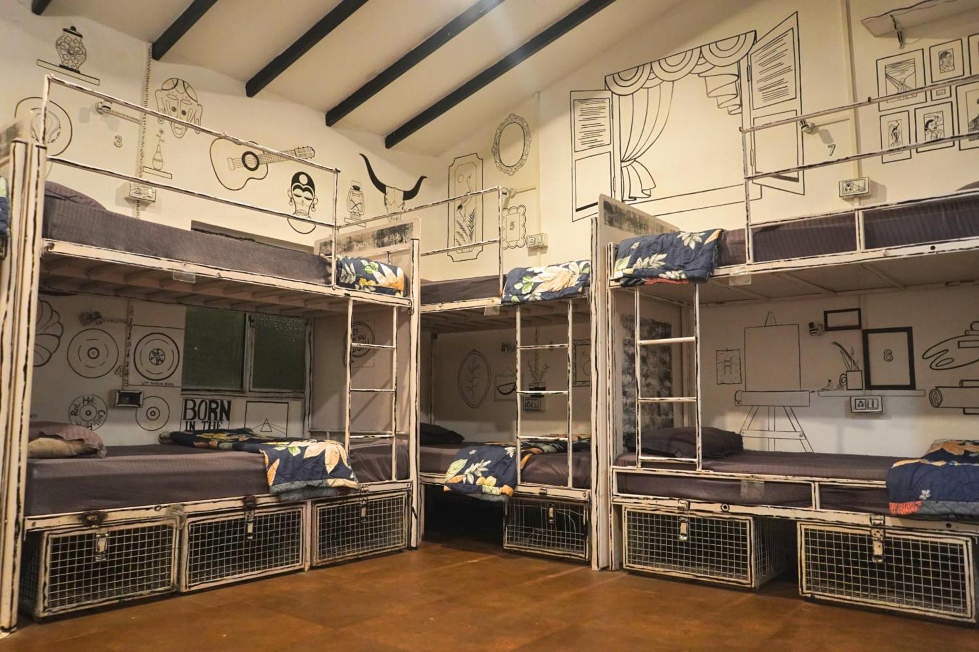 Pappi Chulo Vagator Hostel Eksteriør bilde